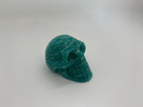 AMAZONITE CRYSTAL SKULL