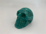 AMAZONITE CRYSTAL SKULL