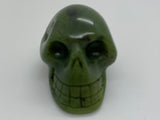 NEPHRITE JADE SKULL