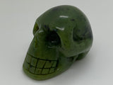 NEPHRITE JADE SKULL