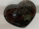 BLACK MOONSTONE HEART