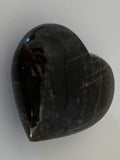 BLACK MOONSTONE HEART