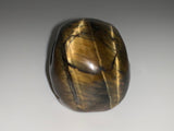 GOLDEN TIGER EYE SKULL