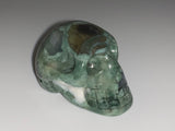 RHYOLITE RAINFORREST JASPER SKULL