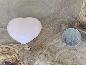 PEACH MOONSTONE HEART