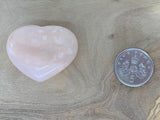 PEACH MOONSTONE HEART