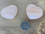 PEACH MOONSTONE HEART