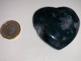 MOSS AGATE HEART