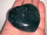 MOSS AGATE HEART