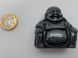 HEMATITE LAUGHING BUDDHA