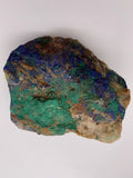 RAW AZURITE AND MALACHITE