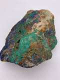 RAW AZURITE AND MALACHITE